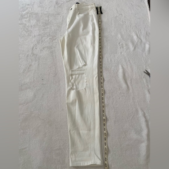 Hollister Jeans Size 28W/29L Color White - Picture 5 of 6